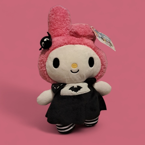 SANRIO MY Melody SPOOKY DRESS Halloween Plush 8" NEW - Picture 1 of 2